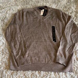 Banana Republic V-Neck Sweater - Taupe